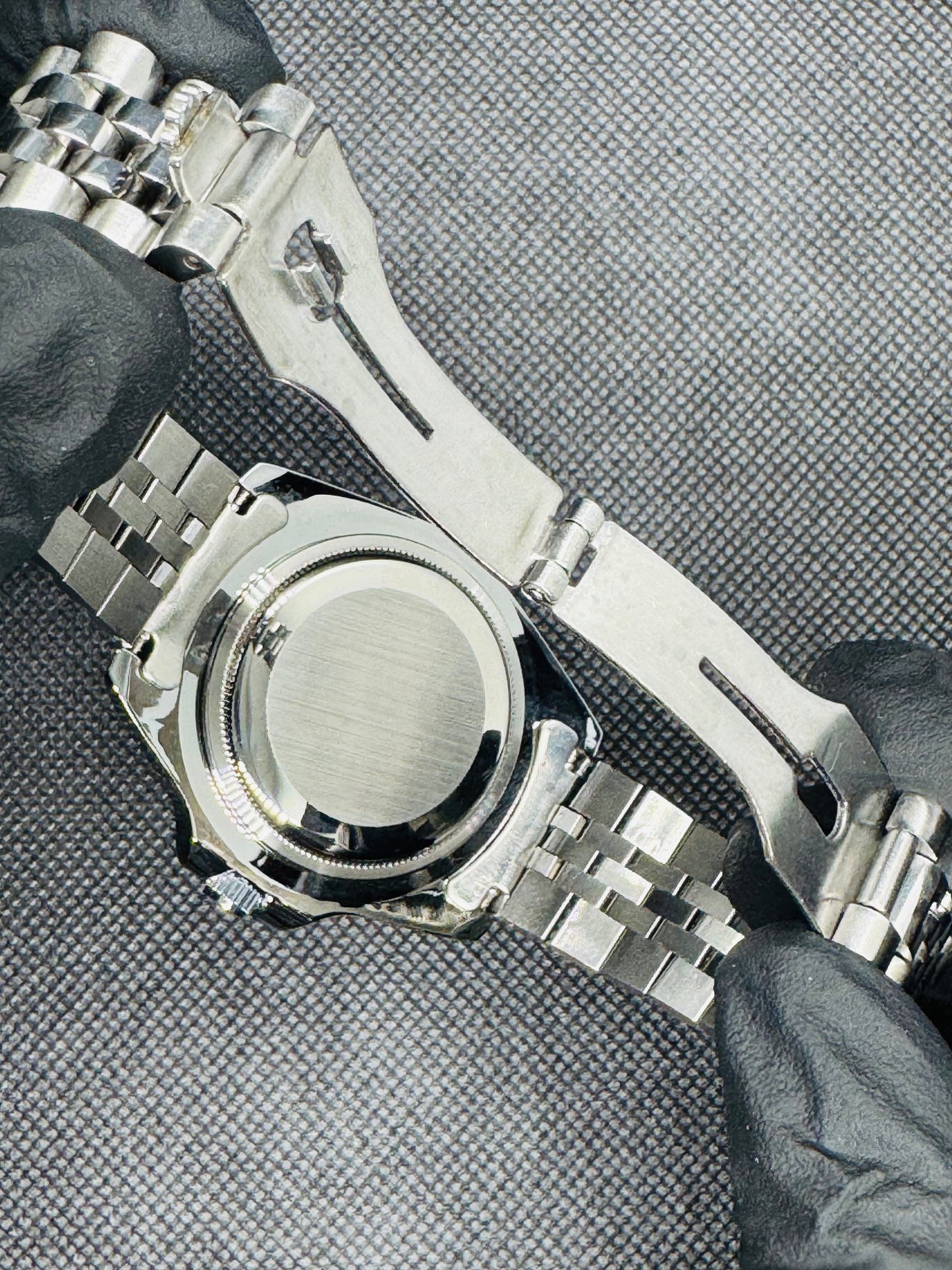 ROLEX GMT Master Pepsi Stainless Steel 40mm date and time rotating dial