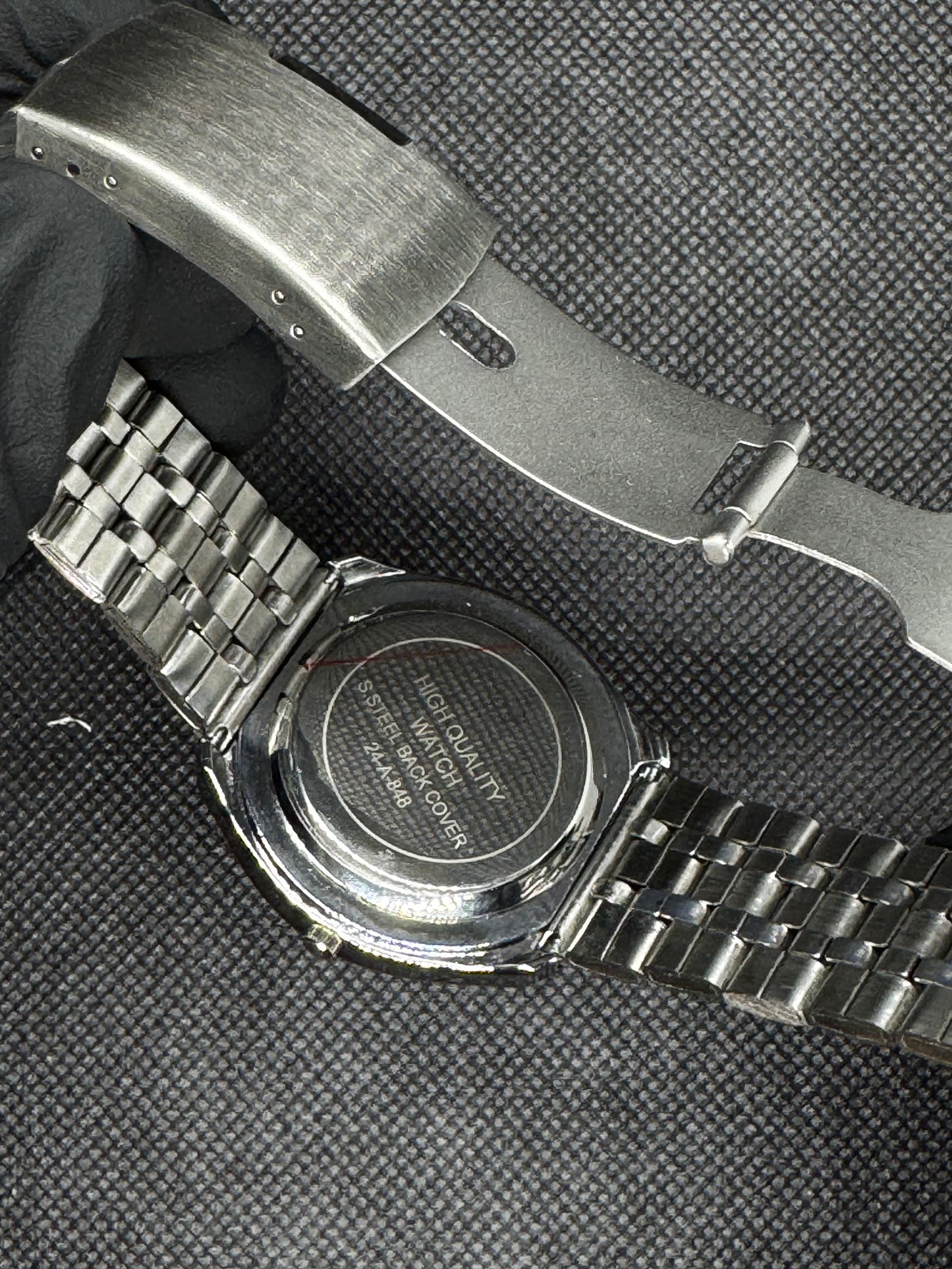 Rado Silver Diastar Stainless Steel date working master lock