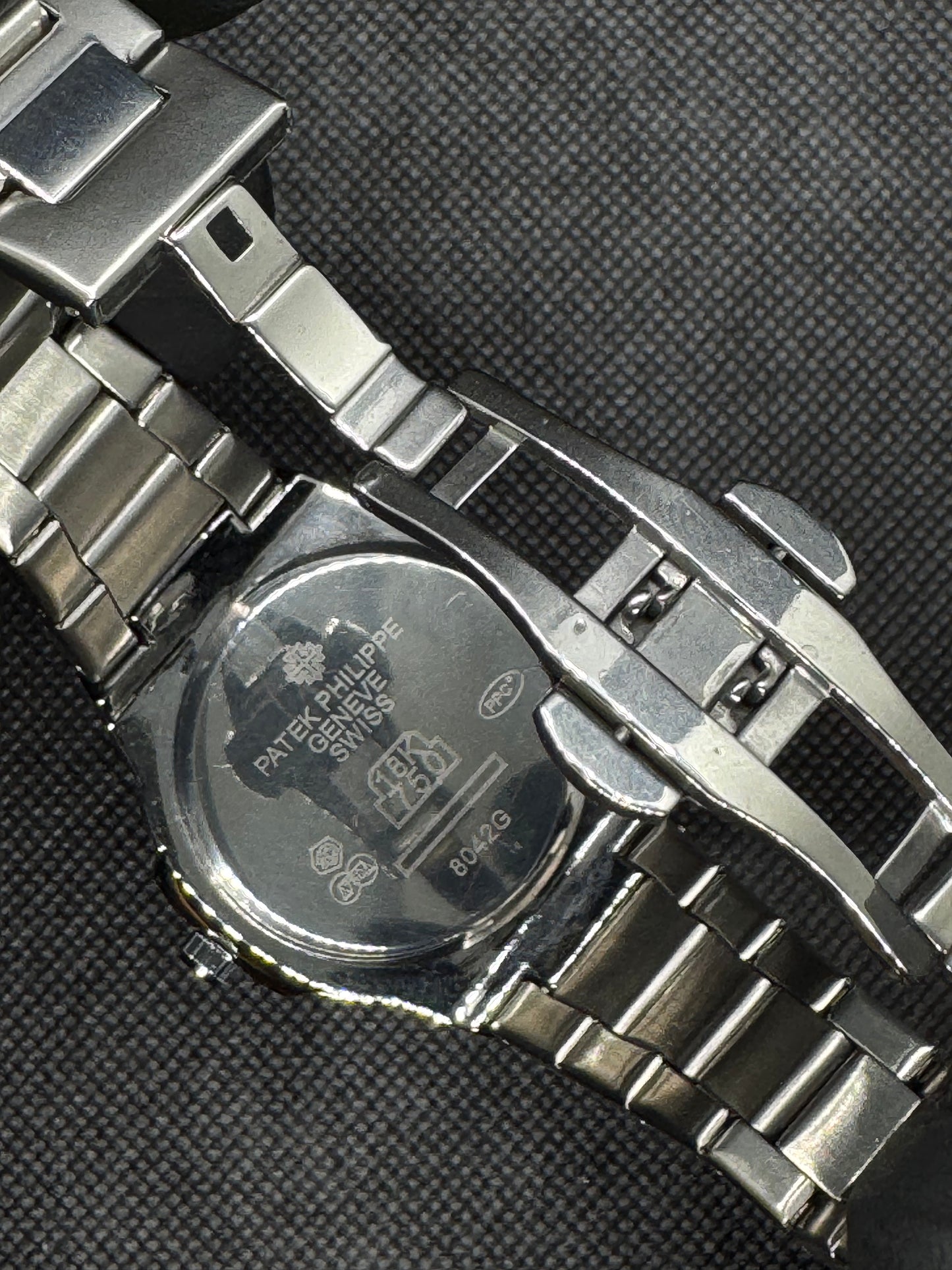 Patek Philippe Tiffany Dial date working Stainless Steel