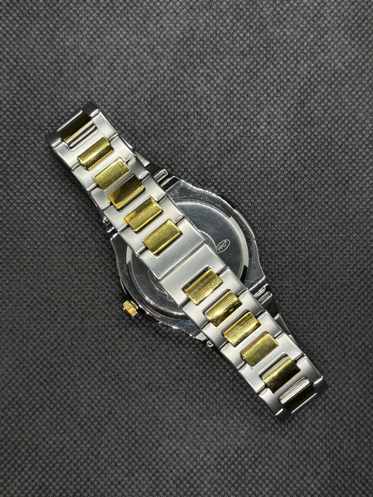 Patek Philippe Tiffany Dial two tone coloue date working Stainless Steel