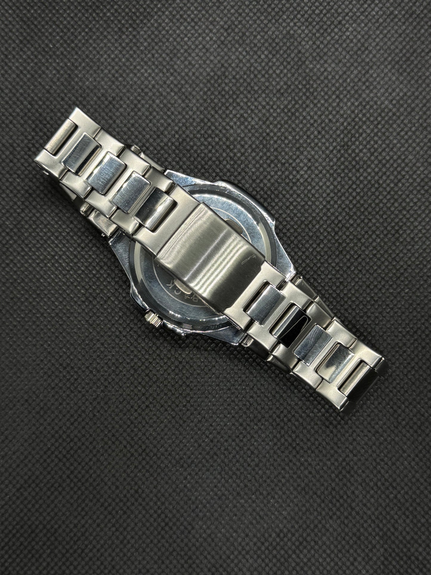 BESTWIN white Dial Date working Stainless Steel Master Lock