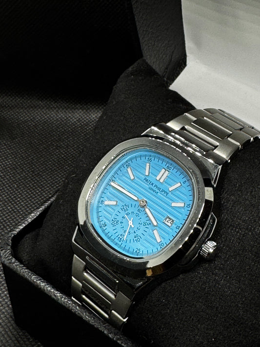 Patek Philippe Tiffany Dial date working Stainless Steel