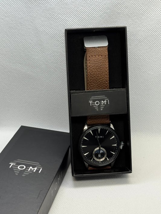 TOMI T_024 Magnet Lock Business Luxury Watch Leather Straps